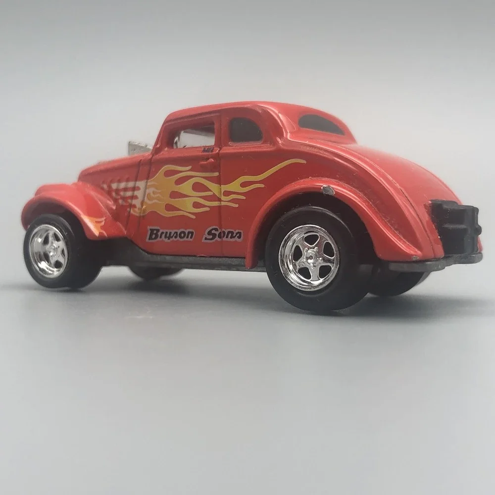 Johnny Lightning 1933 '33 Willys Gasser Car Bryson & Sons Red Diecast 1/64 Scale
